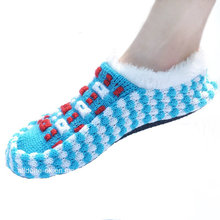 Custom Made Anti-Slip Knitted Indoor Floor Shoes Socks